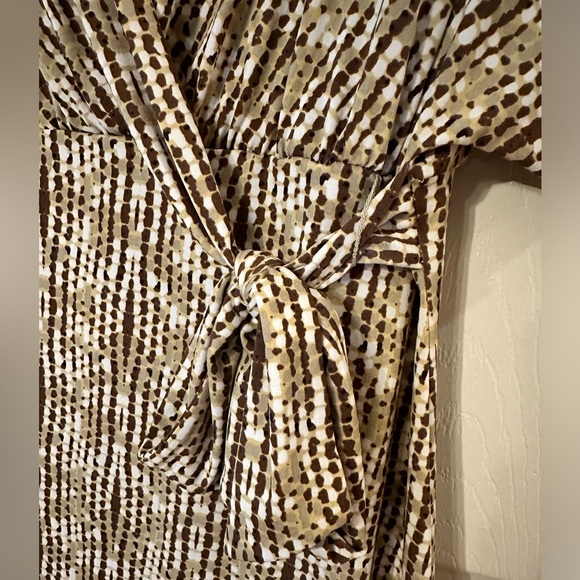 Women’s Faux-Wrap Dress - Picture 2 of 7